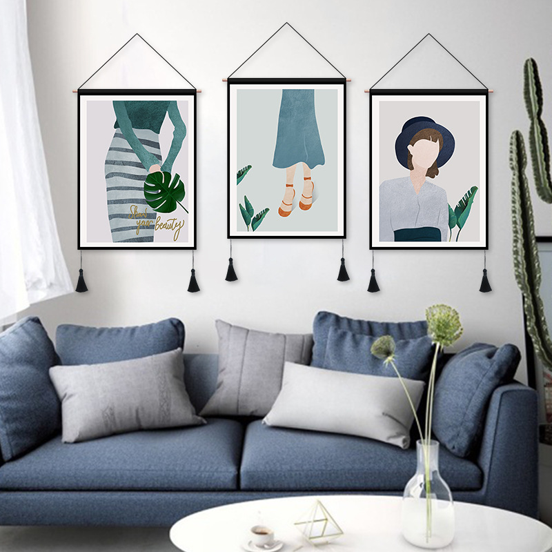 Hanging Background Fabric Paints